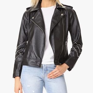 BB Dakota Studded Biker Jacket